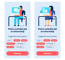 Wall Mural - job-search-app copy