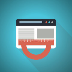 Vector illustration of adaptive & adjustable concept with 
