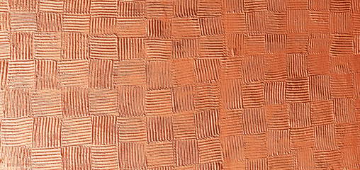 texture wall background with copper colour