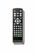 TV remote control. on a white background isolate