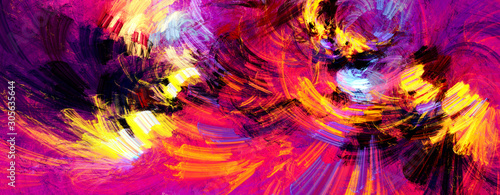 Bright artistic painting background. Abstract color texture. Modern multicolo...