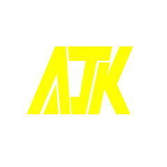 Wall Mural - atk three letter combination alphabet company logo line design vector