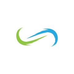 infinity design,infinity logo vector icon template