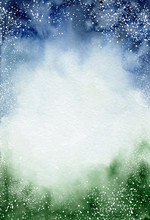 Watercolor Abstract Texture Hand Drawn Background