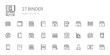 © NinjaStudio - binder icons set