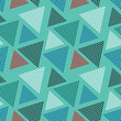 Abstract seamless pattern with graphyc elements - triangles. Geometric wallpaper for cover design.