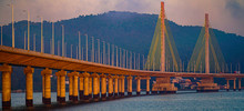 Ponte Anita Garibaldi Laguna Santa Catarina Amanhecer Arquitetura