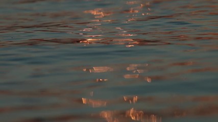 Wall Mural - The moon is reflected in the water