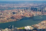 Fototapeta Miasta - New York, top view 