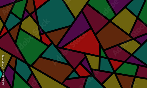 Abstract Line Spider Webs And Mosaic Combination Black Line Dark Colour Rainbow Template For The Design Of A Cloth Wallpaper Book Or Card Cover Design Cd Cover And Website Background Stock abstract line spider webs and mosaic