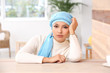 © Pixel-Shot - Portrait of beautiful Muslim woman at home