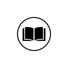 Wall Mural - book and library icon vector design symbol