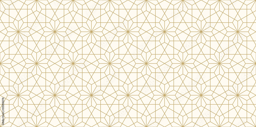 Background pattern seamless geometric abstract gold luxury color vector ...