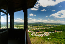 View To Karlovy Vary From Diana Observation Tower