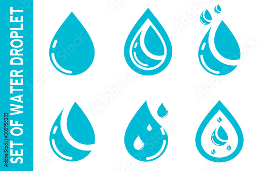 Water Drop Logo Water Droplet Icon Illustration Element Vector Adobe Stock でこのストックベクターを購入して 類似のベクターをさらに検索 Adobe Stock