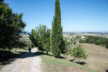 Countryside of Tuscany in summer