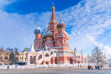 Wall Mural - St. Basil's Cathedral. Moscow, Russia