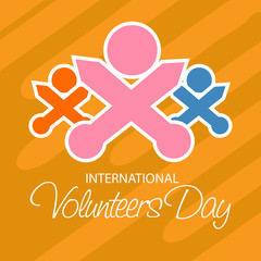 Sticker - International Volunteers Day