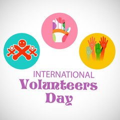 Poster - International Volunteers Day