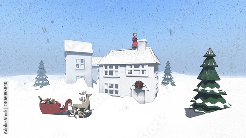 サンタクロース クリスマスプレゼント イラスト52 Stock Illustration Adobe Stock サンタクロース クリスマスプレゼント イラスト52 Stock Illustration Adobe Stock