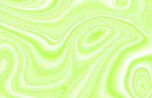 Light Green Color With The Effect Of 3d, Beautiful Background For Wallpaper. Texture Of Waves And Divorces Of Abstract Shapes, A Template For Various Purposes.
