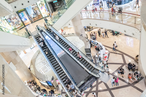 Interior Of The Commercial In Taipei 101 Shopping Mall Buy This