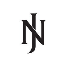 NJ Initials Logo