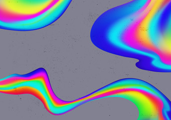 Fototapete - rainbow abstract background
