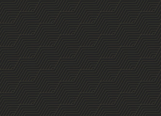 Seamless pattern Dynamic stylish texture. Repeating geometric background. The ornament is a zigzag.