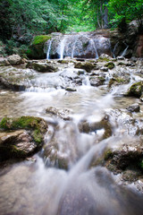 Wall Mural - Natural Spring Waterfall