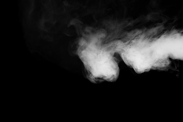 Smoke black &white for background