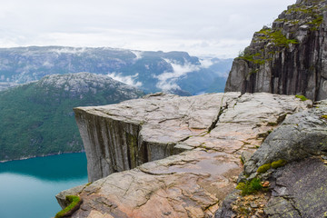 Prekestolen or Pulpit Rock.