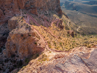 Wall Mural - Grand Canyon National Park early morning sunrise on the South Kaibab Trail