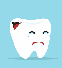 Tooth Cartoon Illustration Cute Free Stock Photo - Public Domain Pictures