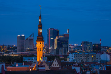 Wall Mural - Tallinn popular attractions