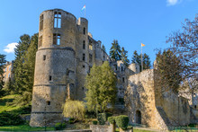 The Old Castle Of Beaufort In Luxembourg