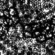 © Alexandr - Abstract vector seamless black and white grunge background