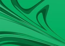 Abstract Green Twirl Straight Flow Texture Background For Graphic Design. Vector Illustration. 