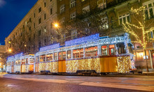 2019 Light Tram In Budapest