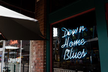 Down Home Blues Neon Sign