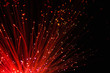 Fiber optic abstract colorful background