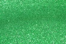Green Glitter Texture Background