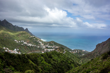 North coast of Tenerife the biggest of Canary Islands