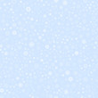 © green_flame - vector winter snow light seamless pattern