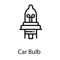 Poster -  Auto Car Bulb