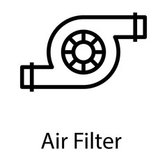 Poster -  Car Air Filter