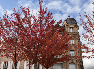 Canvas Print - Brive-la-Gaillarde (Corrèze, France) - Vue automnale