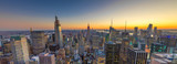 Fototapeta Na ścianę - New York City Manhattan midtown buildings skyline