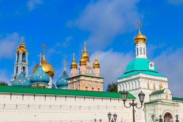 View of Trinity Lavra of St. Sergius in Sergiev Posad, Russia