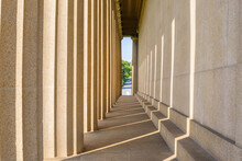 Parthenon Replica At Centennial Park In Nashville, Tennessee